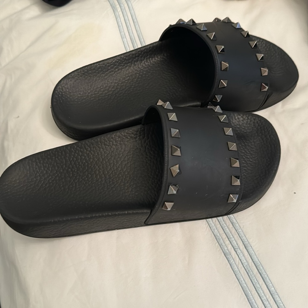 Valentino Rubber Slide